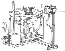 W1/AC Cable Winding/Measuring Machine-AC Inverter Control